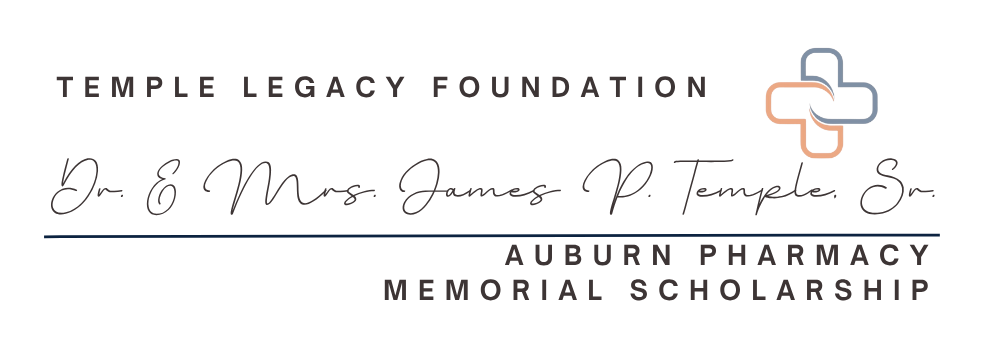 Dr. & Mrs. James P. Temple, Sr. Auburn Pharmacy Memorial Scholarship